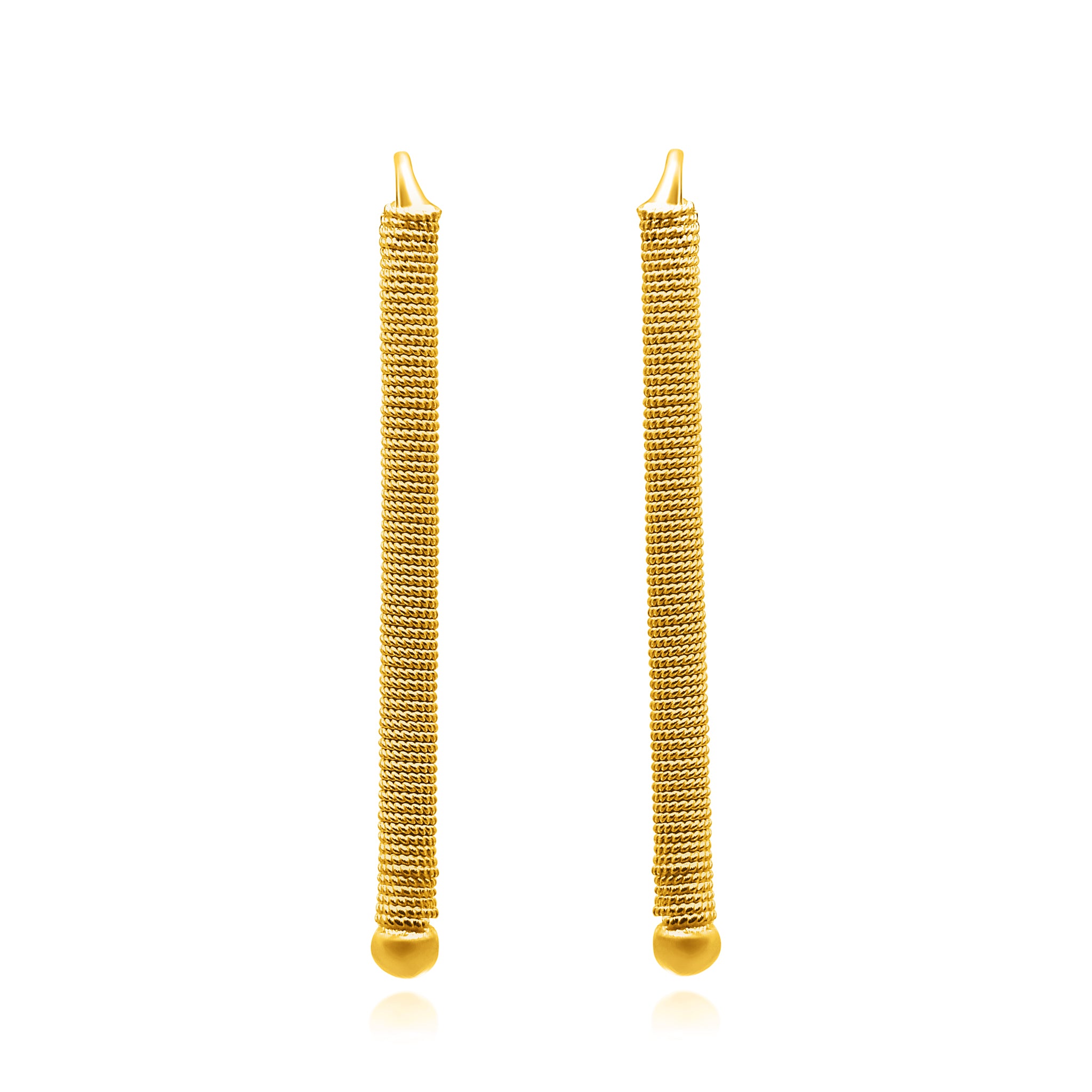 ASHER GOLD MEDIUM EARRINGS