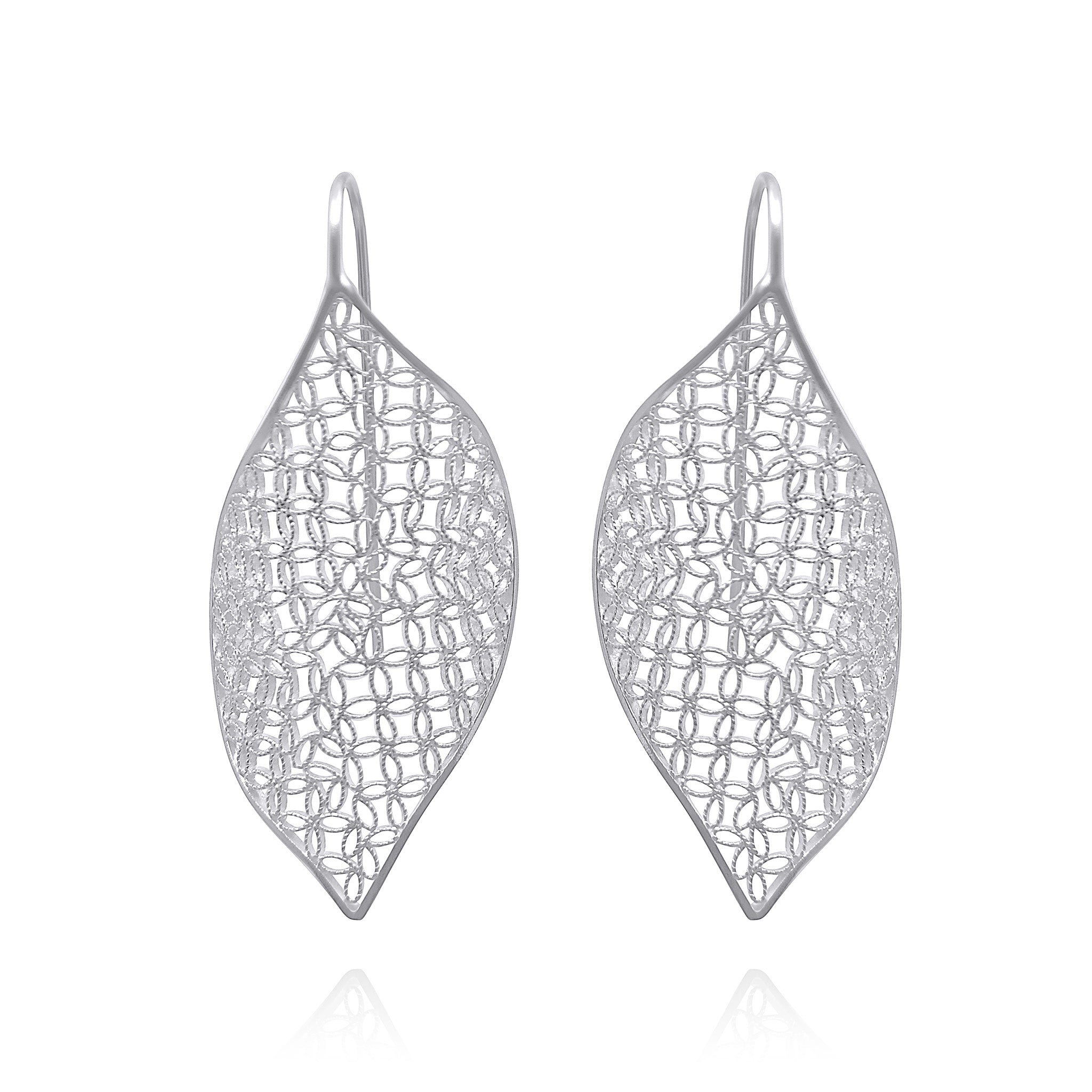 BLAIR SILVER MEDIUM EARRINGS