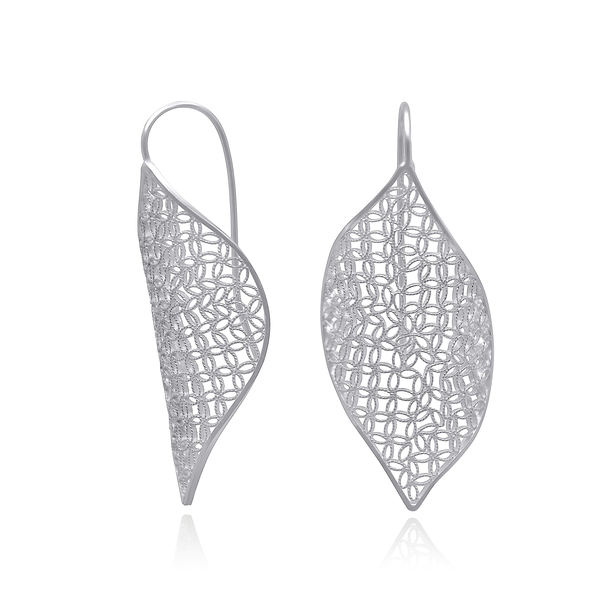 BLAIR SILVER MEDIUM EARRINGS