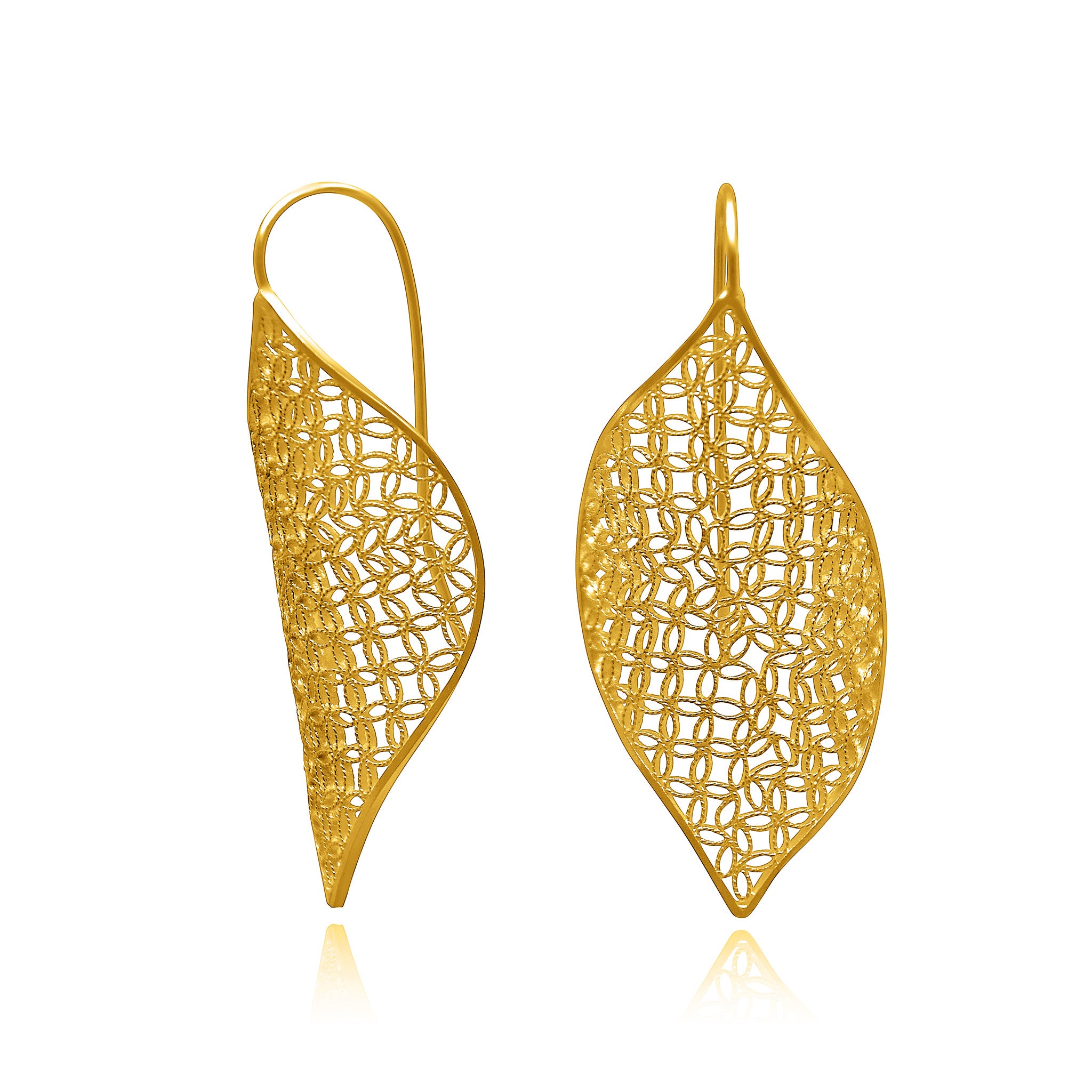 BLAIR GOLD MEDIUM EARRINGS