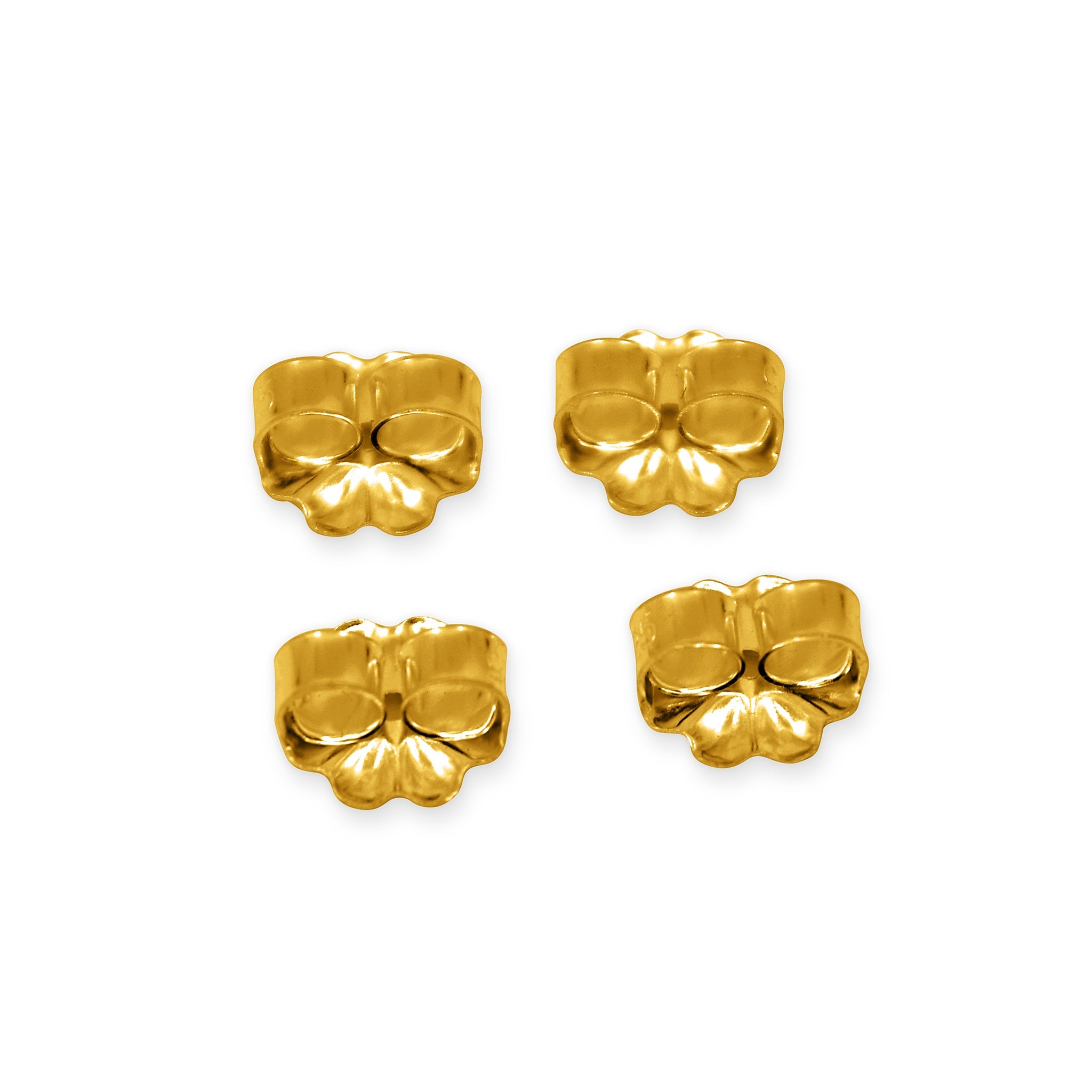 GOLD SMALL EARRINGS BACKS/NUT PACK