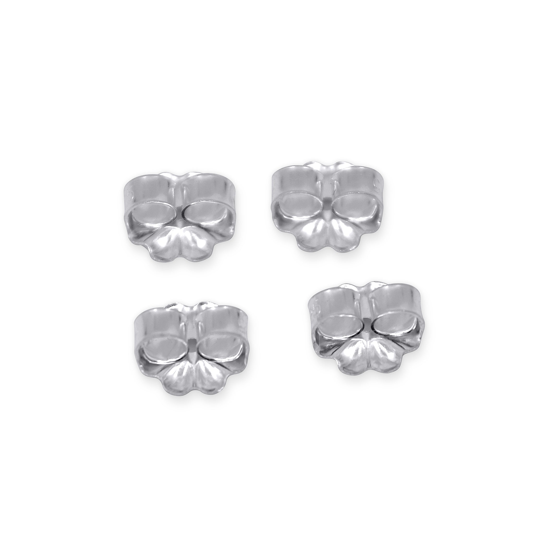 STERLING SILVER SMALL EARRINGS BACKS/NUT PACK