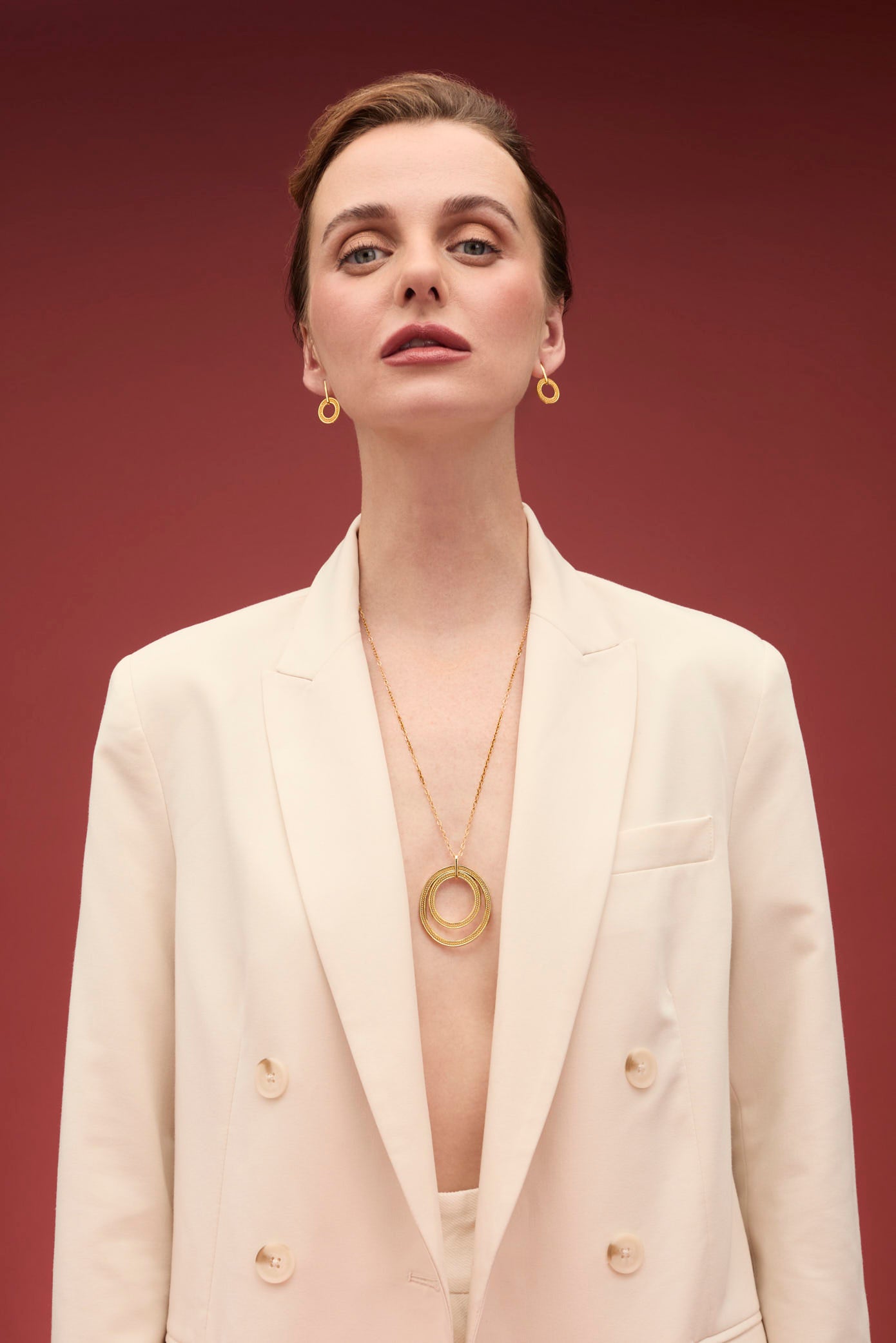 ORINOCO GOLD MEDIUM ADJUSTABLE NECKLACE