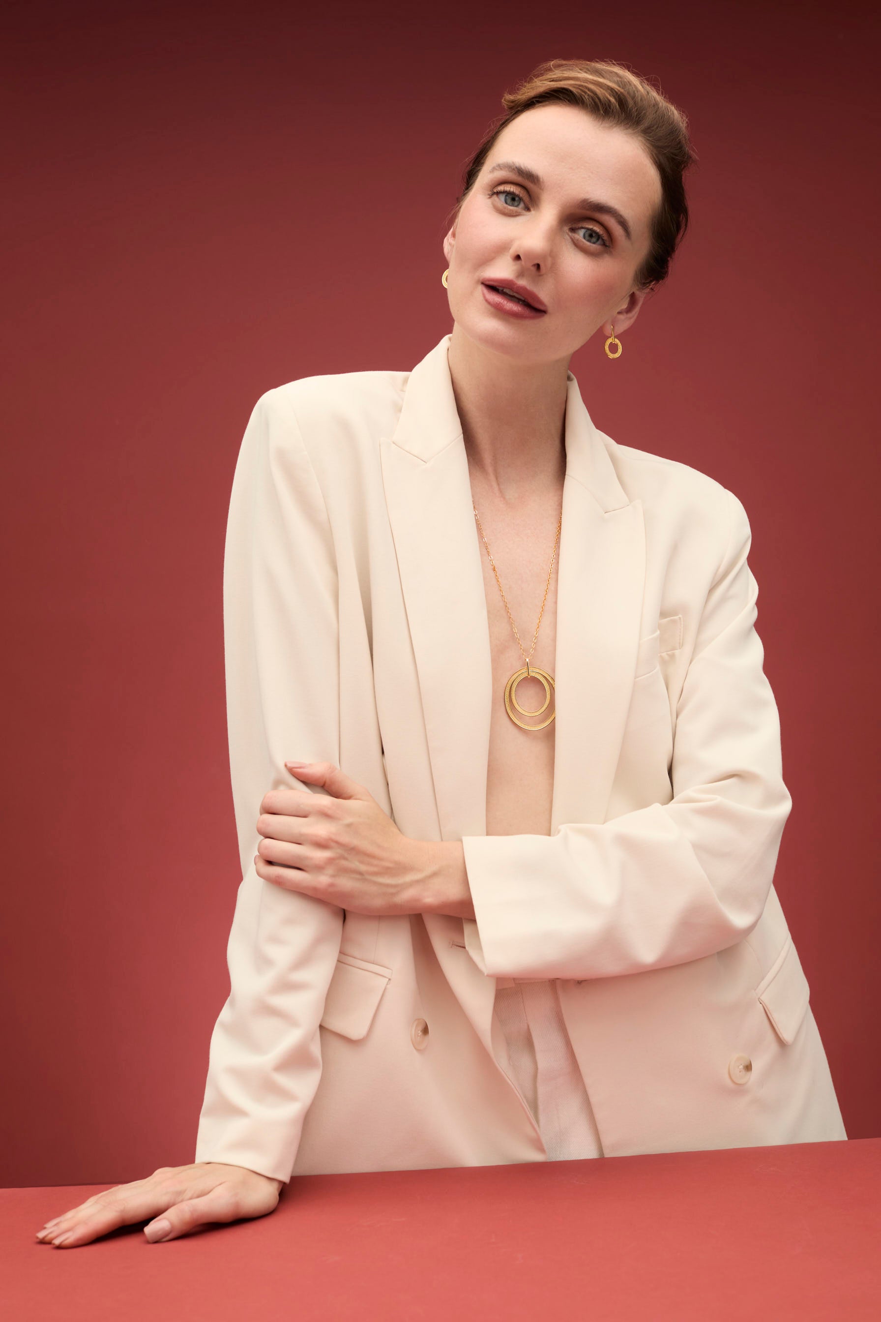 ORINOCO GOLD MEDIUM ADJUSTABLE NECKLACE