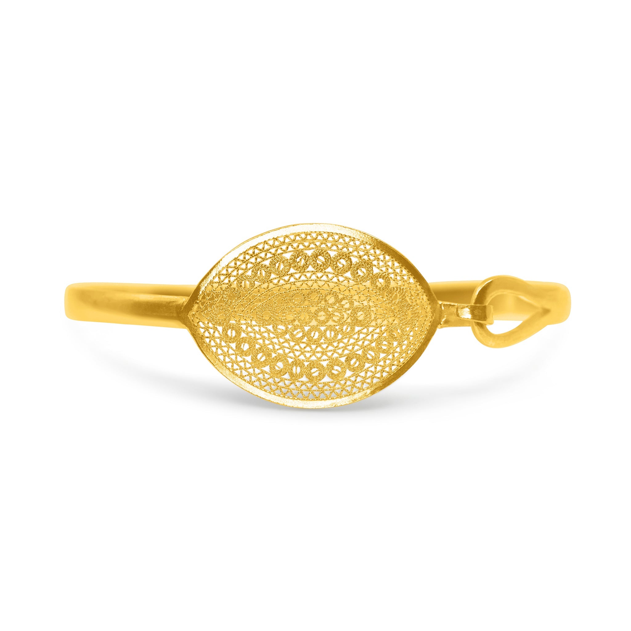 CALLIE GOLD CLASP BRACELET FILIGREE