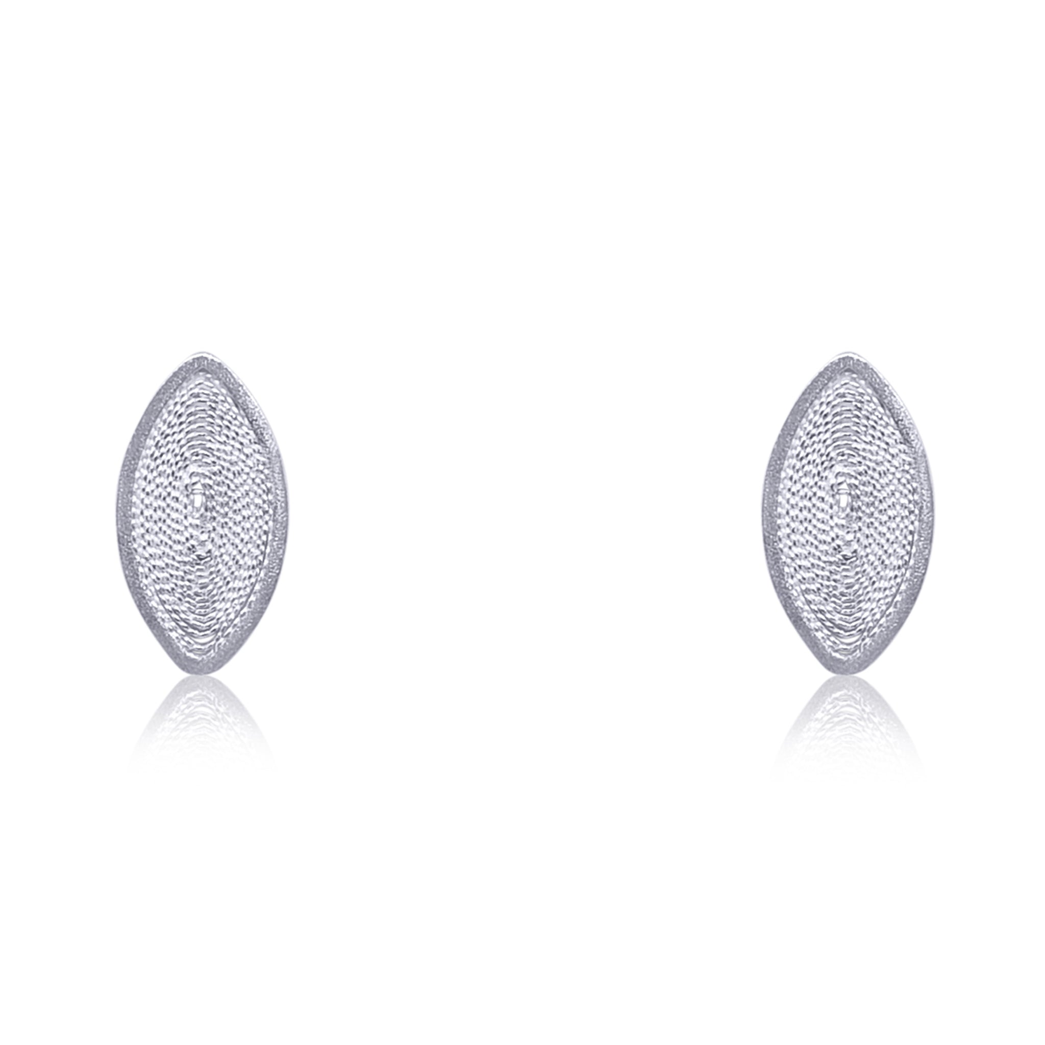 EDNA SILVER STUD EARRINGS FILIGREE