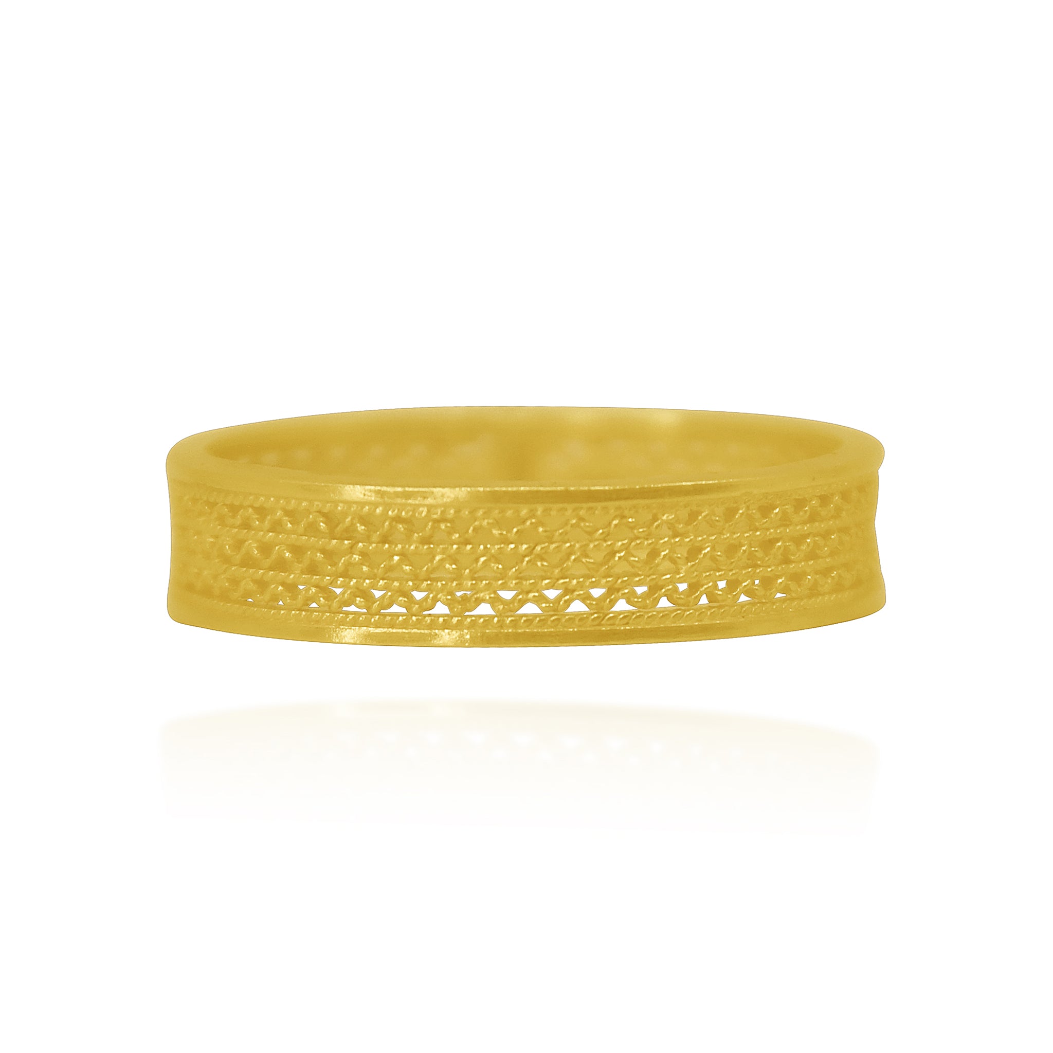EVA SOLID GOLD 18K RING FILIGREE