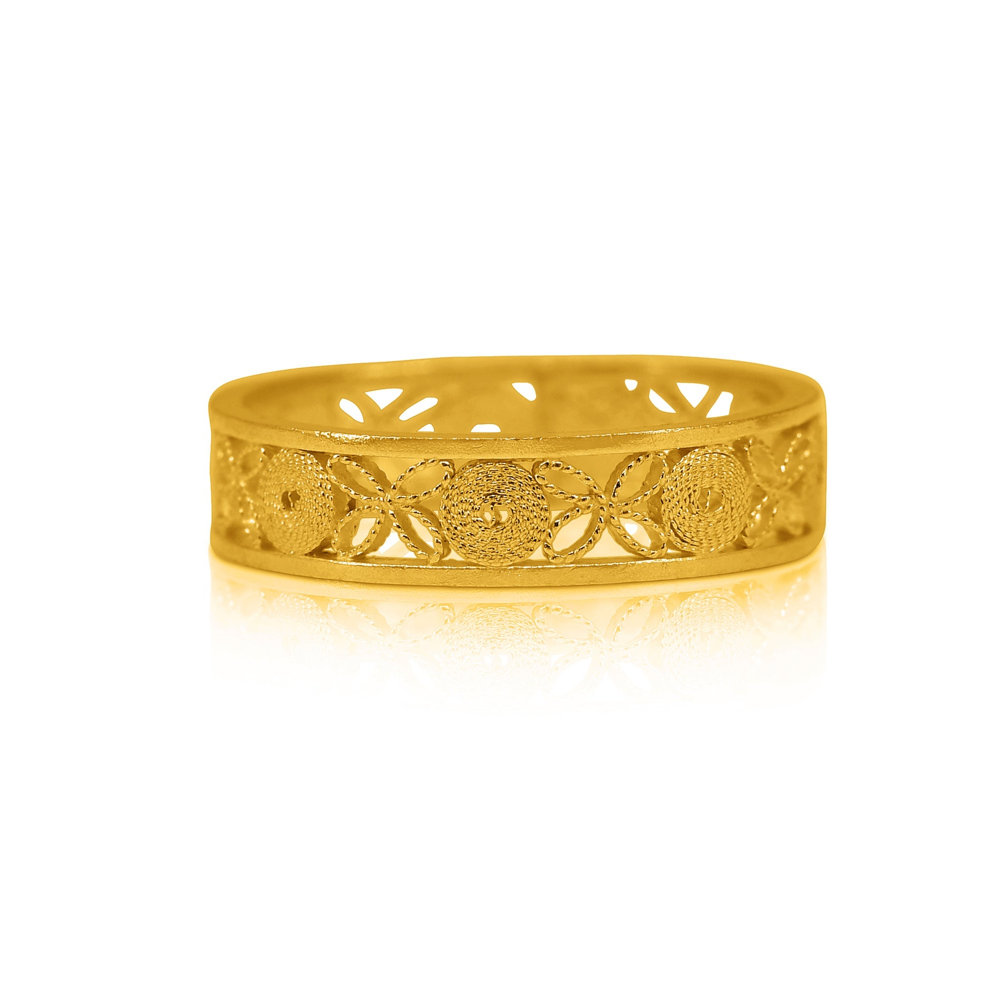 IVY GOLD RING FILIGREE