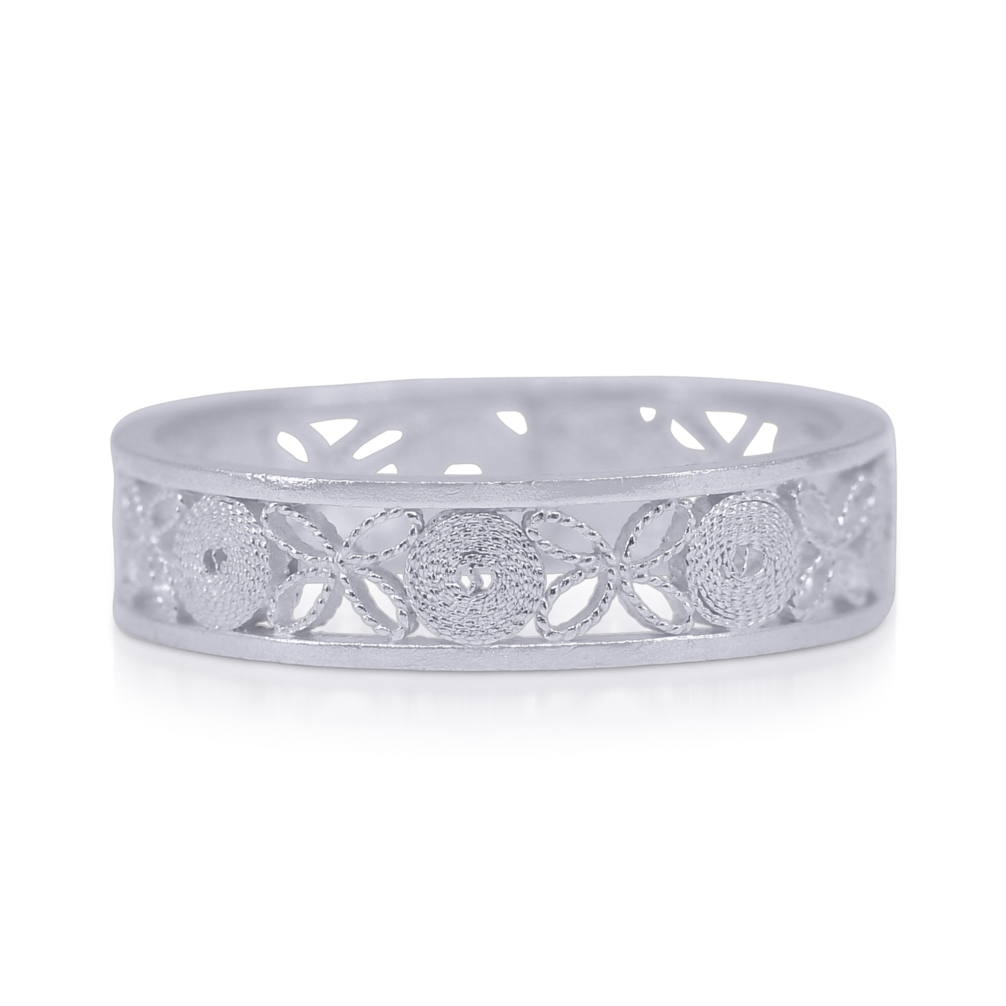 IVY SILVER RING FILIGREE