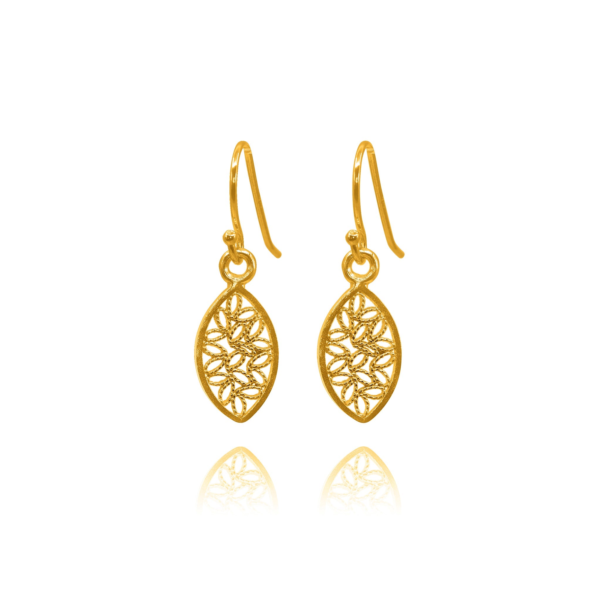 JOSEPHINE GOLD SMALL EARRINGS FILIGREE