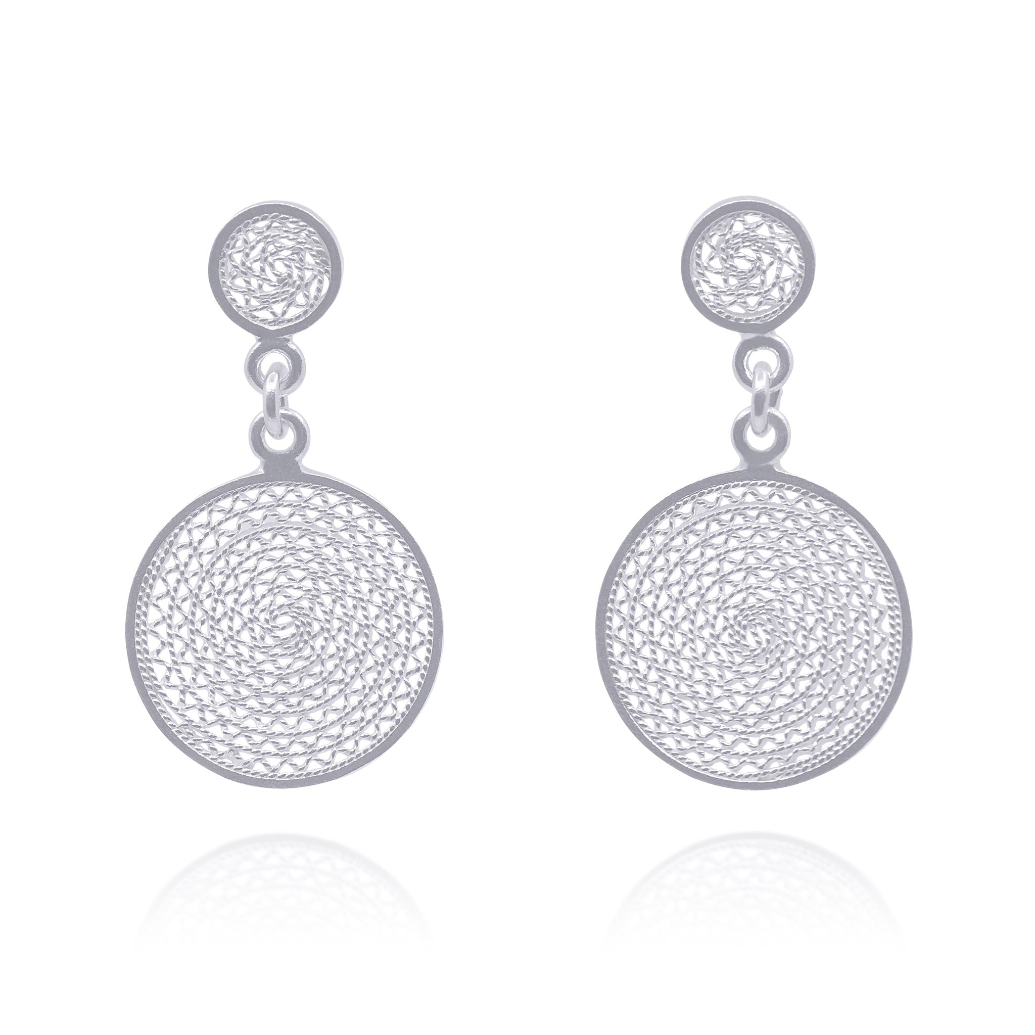 KODA SILVER SMALL EARRINGS FILIGREE