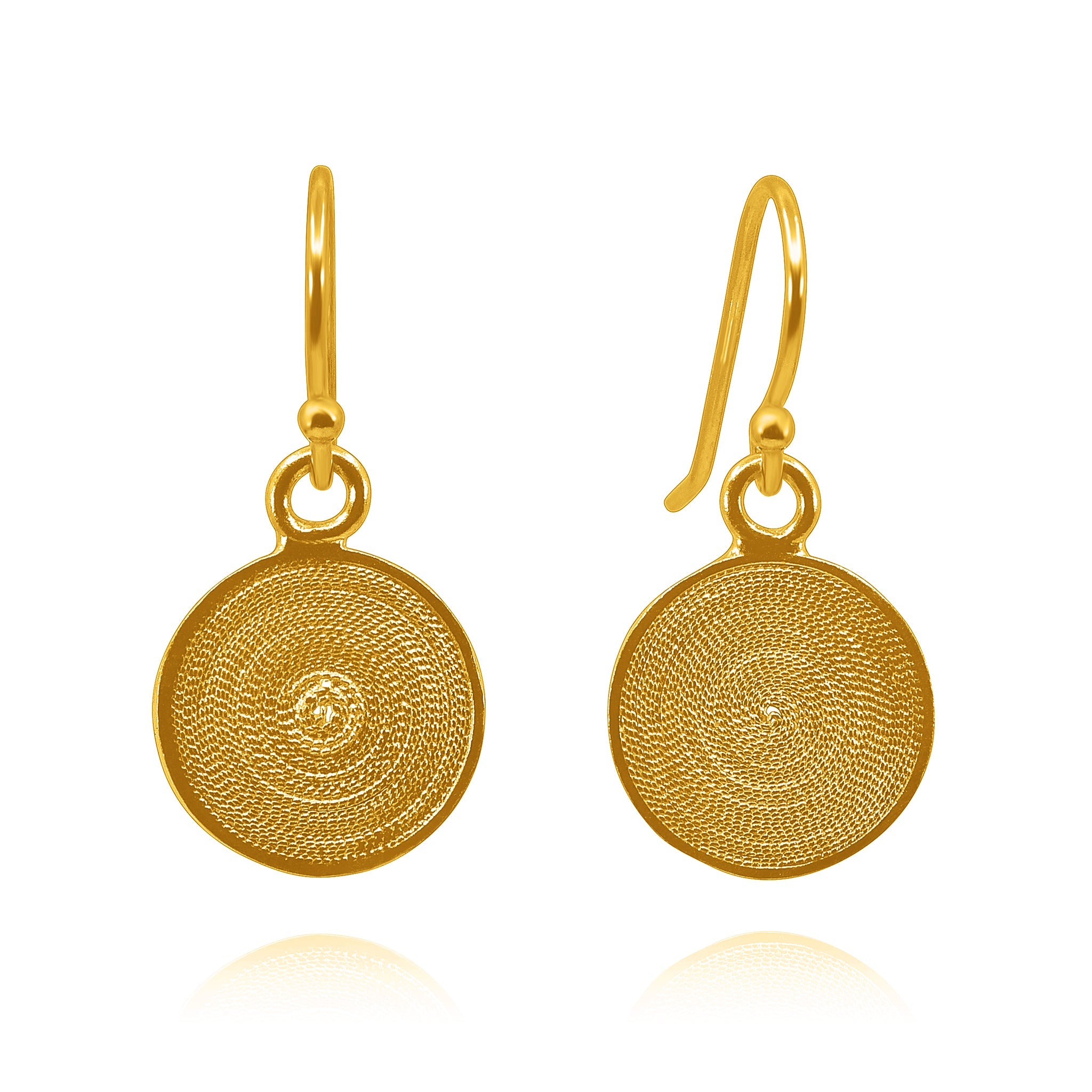 KRISTA GOLD SMALL EARRINGS FILIGREE