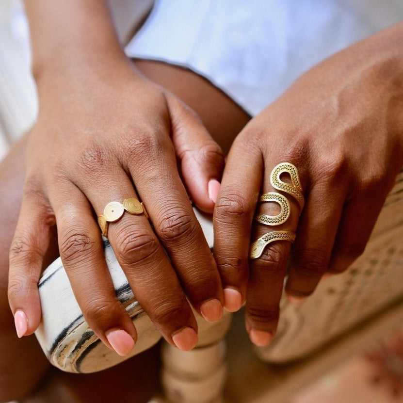 PELIN SILVER RING FILIGREE