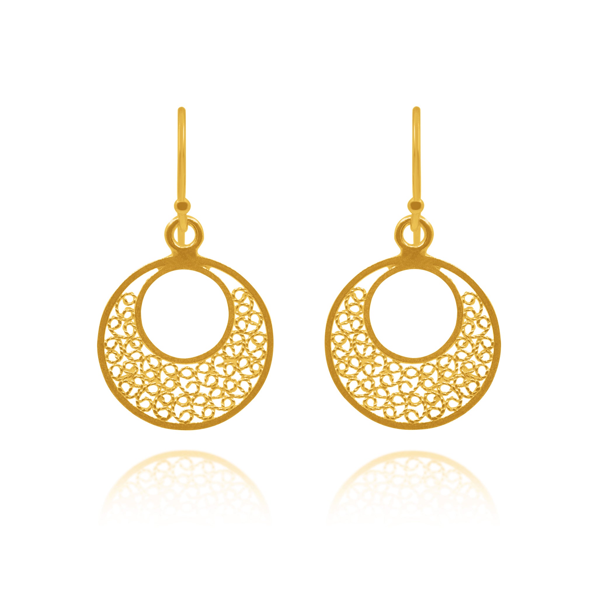 PILE GOLD SMALL EARRING FILIGREE