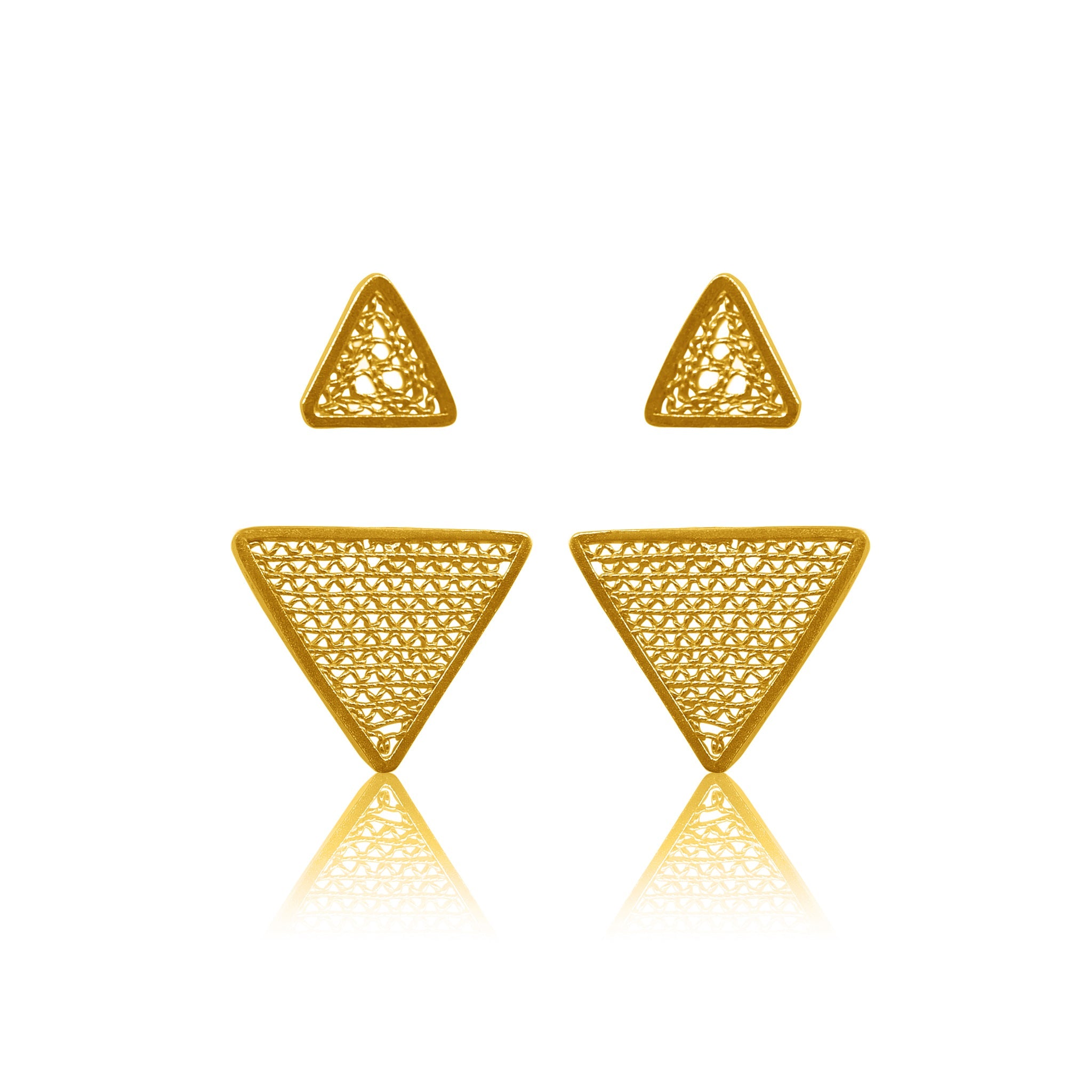 PILI GOLD EXTENSION EARRINGS FILIGREE