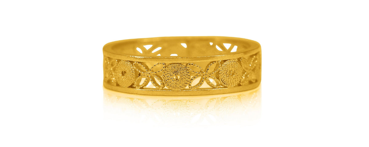 All Gold Ring ALL GOLD