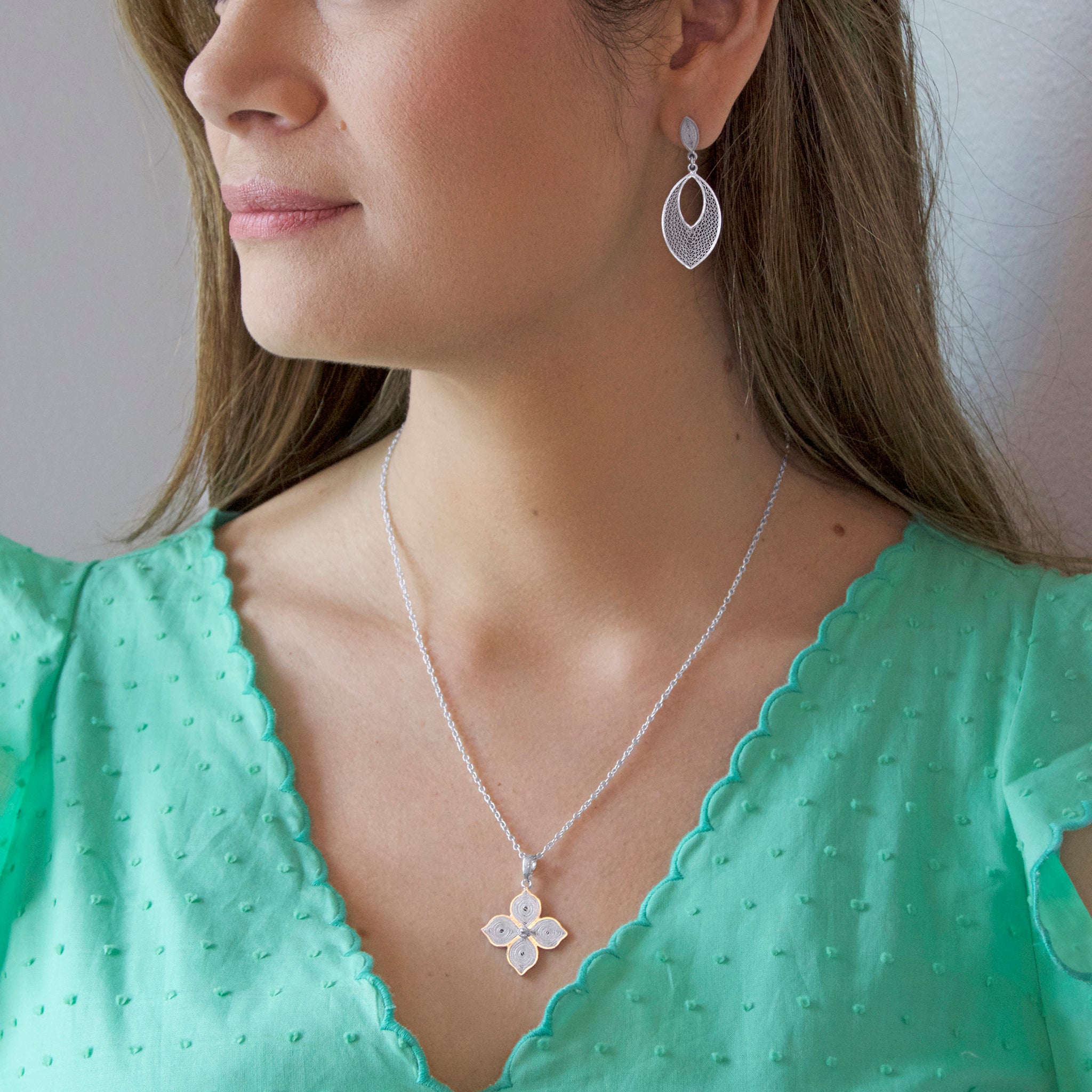 Small Silver Diamond Drop Necklace. $22.00, via Etsy. | Diamond necklace  simple, Diamond drop necklace, Simple necklace