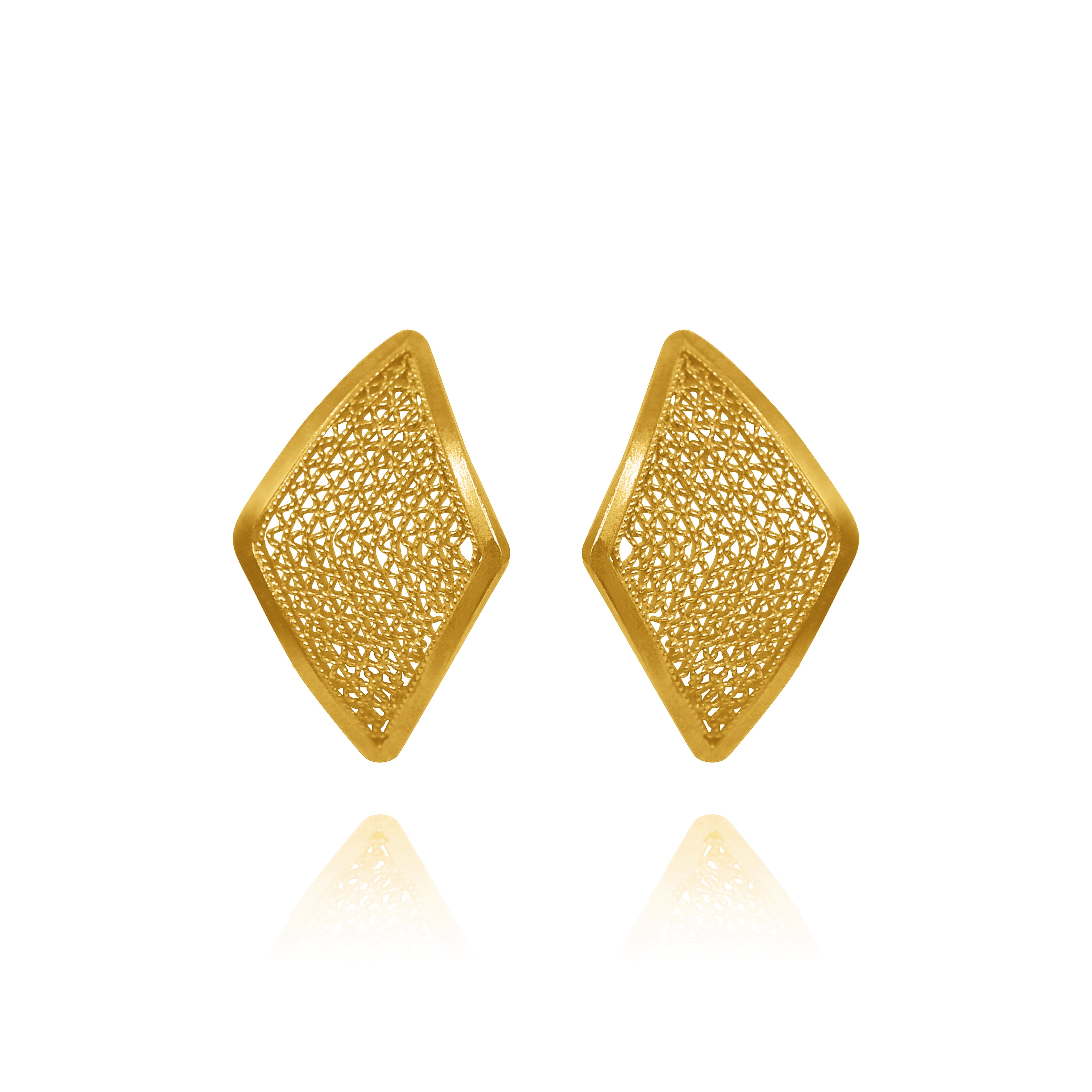 Daily use light weight gold stud earrings designs with price // new gold  earrings designs collection - YouTube